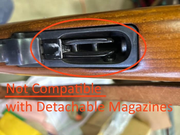Non compatible Ruger 44 Carbine