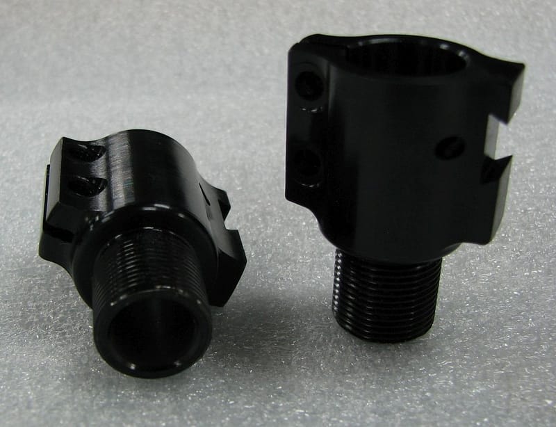 Muzzle Thread Adapter Replaces Front Sight Base on 99/44 ; 5/8-24 thread
