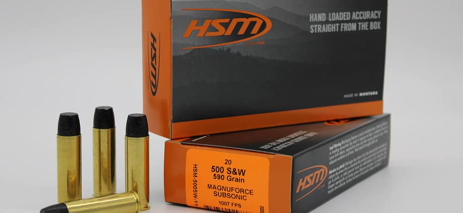 HSM 500 Smith & Wesson Magnuforce Subsonic